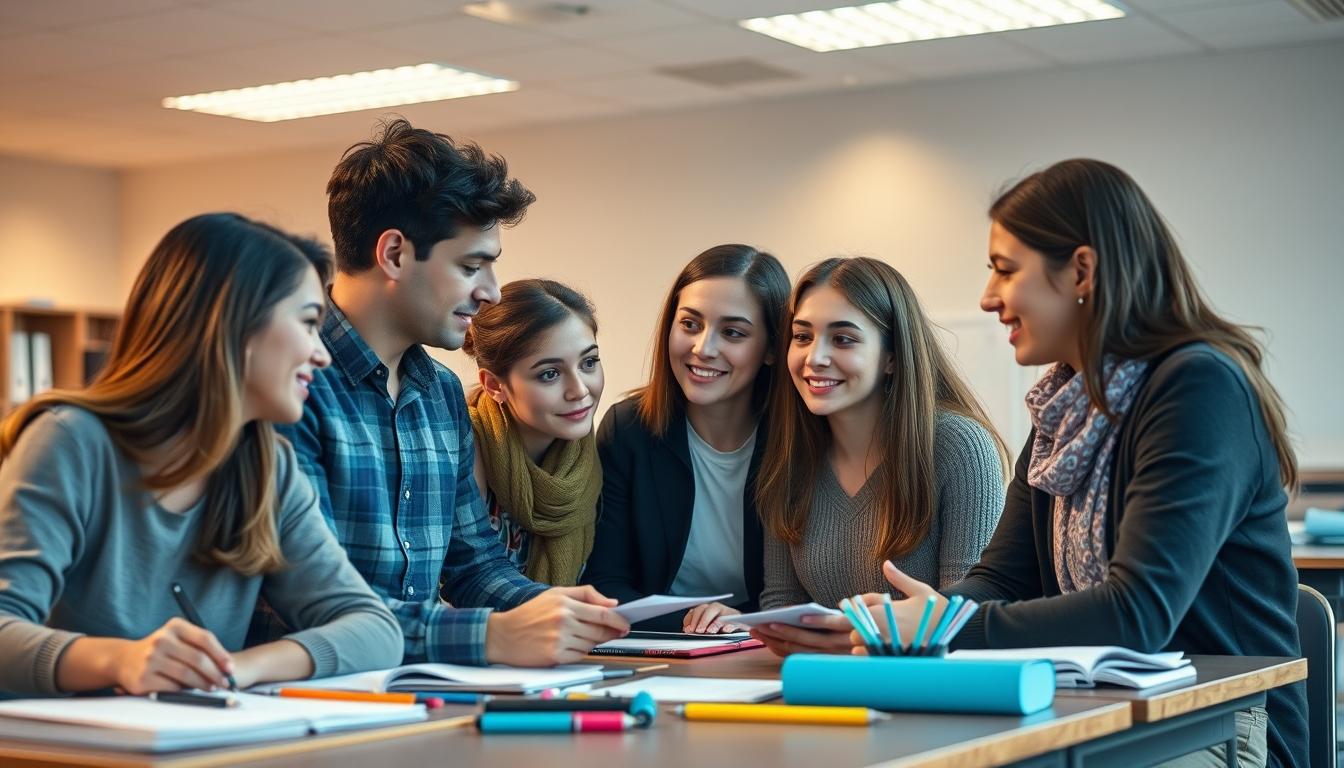 University campus and scholarly atmosphere in Berlin
